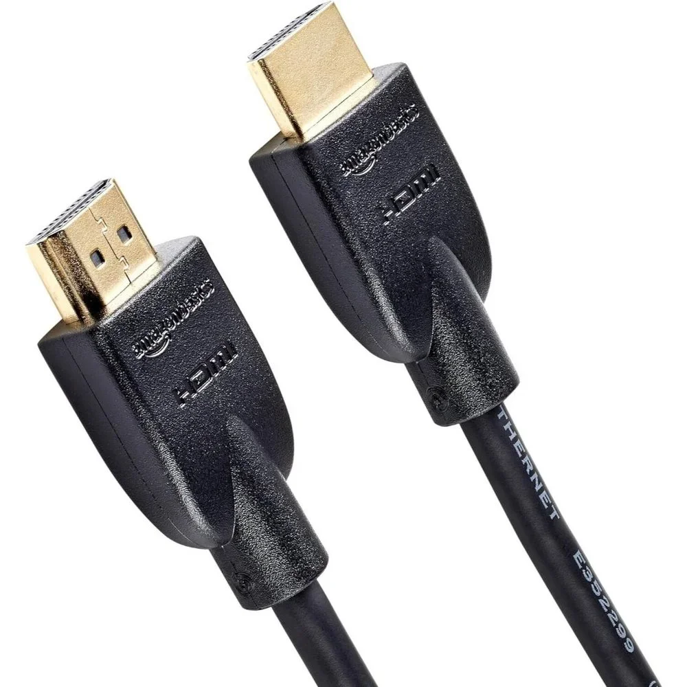2PK AMAZON BASICS HDMI CABLE 3FT LONG VALUE PACK HIGH PERFORMANCE